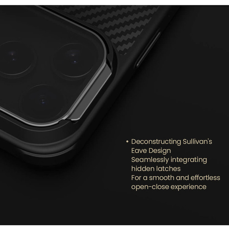 کاور نیلکین مدل CarboProp Magnetic MagSafe Transparent Lens مناسب برای گوشی موبایل اپل iPhone 17 Pro Max