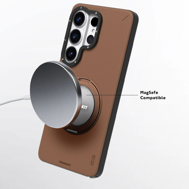 کاور یانگ کیت مدل Leather 360 MagSafe مناسب برای گوشی موبایل سامسونگ Galaxy S26 Ultra