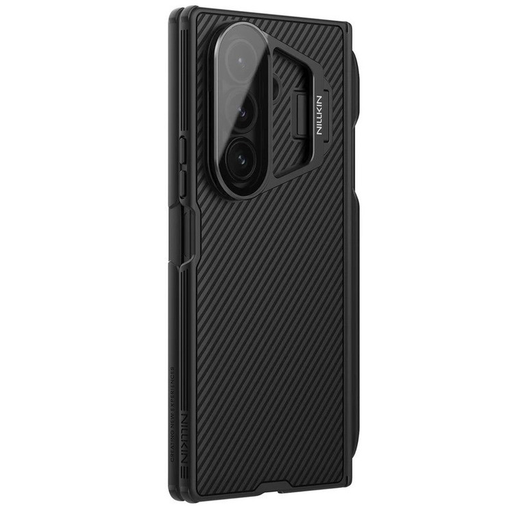 کاور نیلکین مدل Camshield Prop Magnetic Stylus Pen & Transparent Lens Cover Version مناسب برای گوشی موبایل سامسونگ Galaxy Z Fold 7 / W26