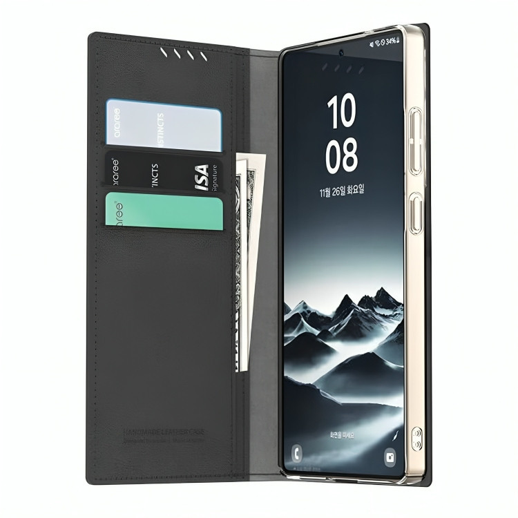 کیف کلاسوری آراری مدل Mustang Diary مناسب برای گوشی موبایل سامسونگ Galaxy S25 Ultra
