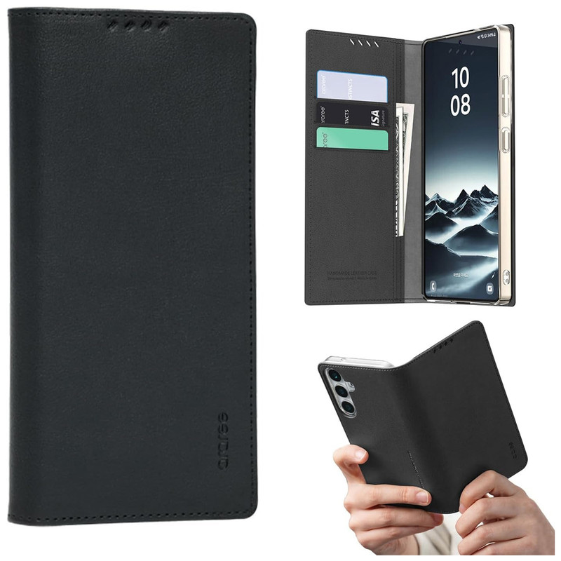 کیف کلاسوری آراری مدل Mustang Diary مناسب برای گوشی موبایل سامسونگ Galaxy S25 Ultra