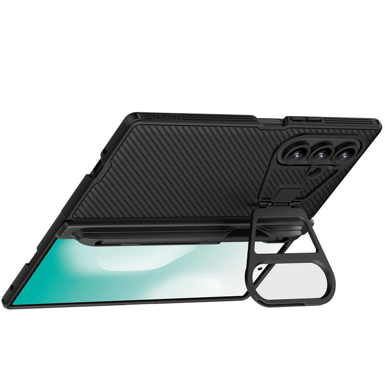 کاور نیلکین مدل Camshield Prop Magnetic Stylus Pen & Transparent Lens Cover Version مناسب برای گوشی موبایل سامسونگ Galaxy Z Fold 7