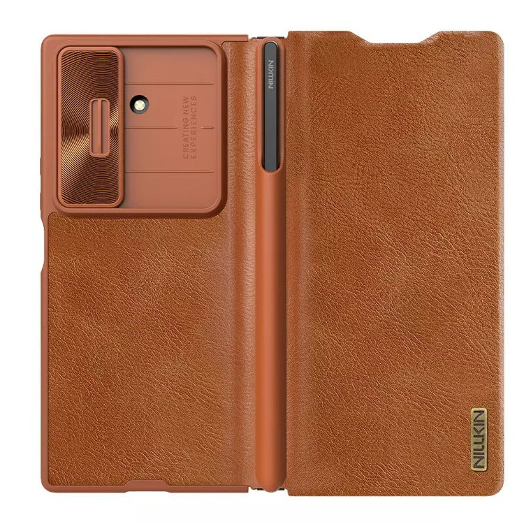 کیف کلاسوری نیلکین مدل Qin Pro Leather مناسب برای گوشی موبایل سامسونگ Galaxy Z Fold 7