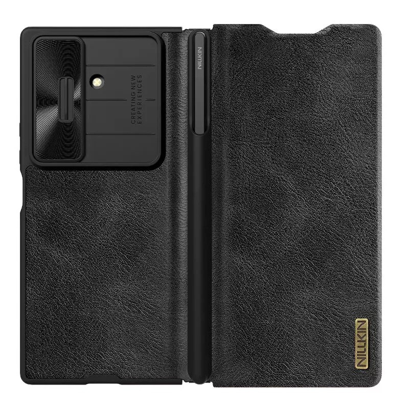 کیف کلاسوری نیلکین مدل Qin Pro Leather مناسب برای گوشی موبایل سامسونگ Galaxy Z Fold 7