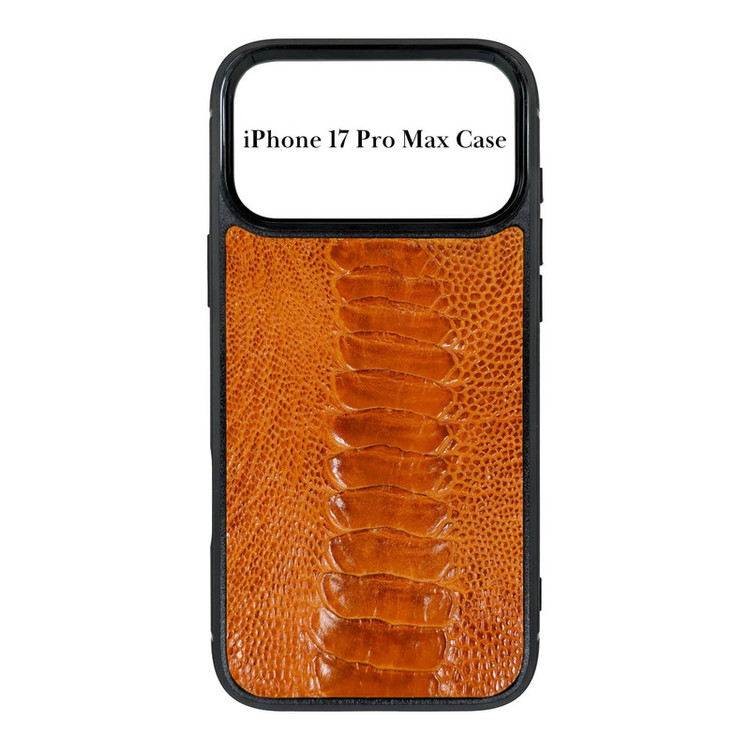 کاور صنایع چرم پیری مدل PLostrichlegn مناسب برای گوشی موبایل اپل iphone 17 Pro Max