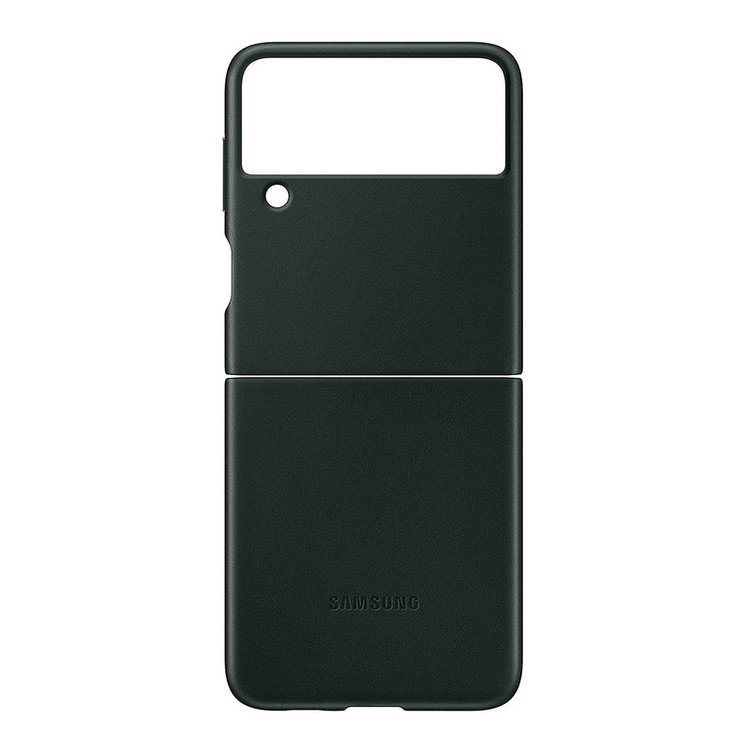 کاور سامسونگ مدل Leather مناسب برای گوشی موبایل سامسونگ Galaxy Z Flip3 5G
