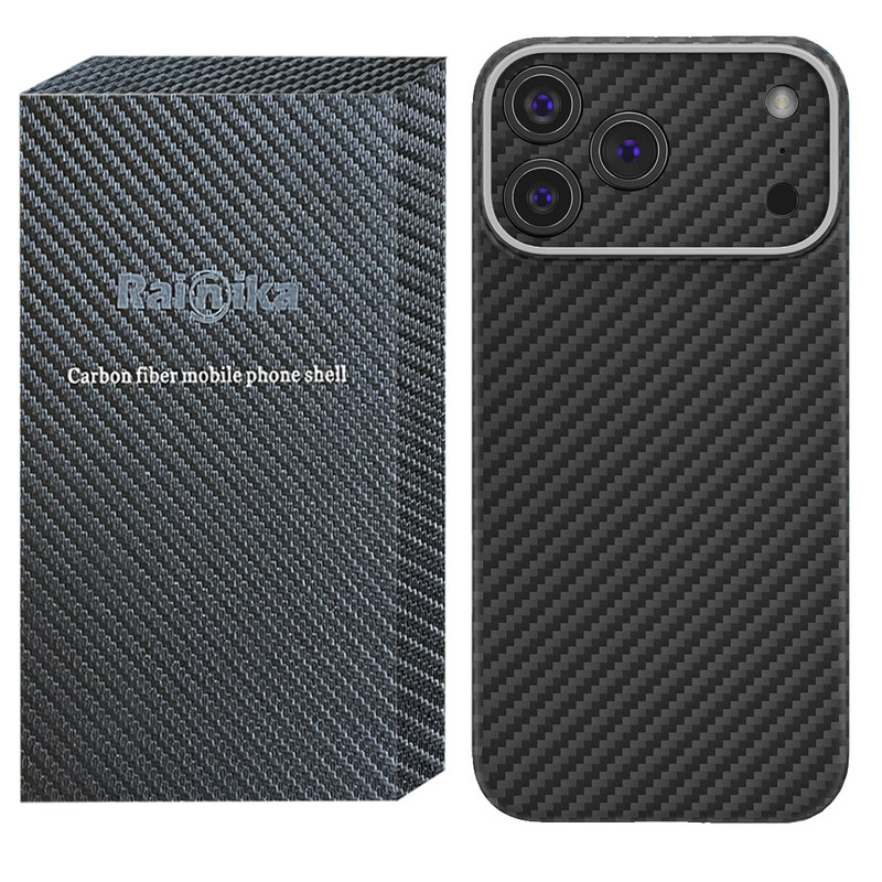 کاور رینیکا مدل Carbon Fiber M17P مناسب برای گوشی موبایل اپل Iphone 17 Pro