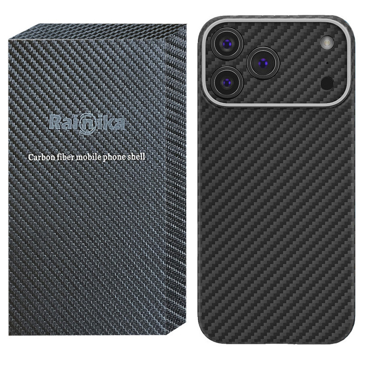 کاور رینیکا مدل Carbon Fiber M17P مناسب برای گوشی موبایل اپل Iphone 17 Pro