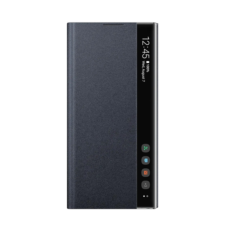 کیف کلاسوری مدل Clear View Cover مناسب برای گوشی موبایل سامسونگ Galaxy Note 10 Plus