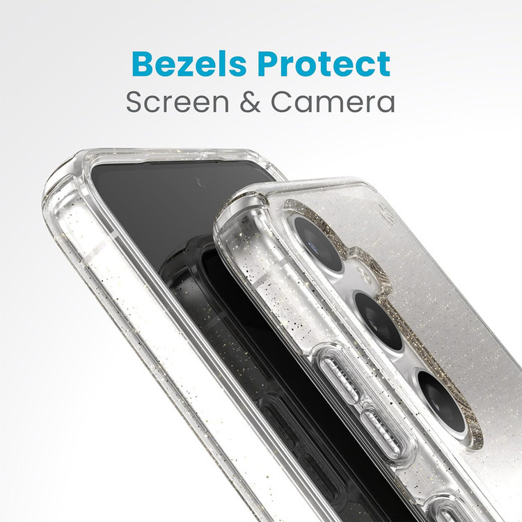 کاور اسپک مدل PRESIDIO LUX Clear Glitter مناسب برای گوشی موبایل سامسونگ Galaxy S24 Plus