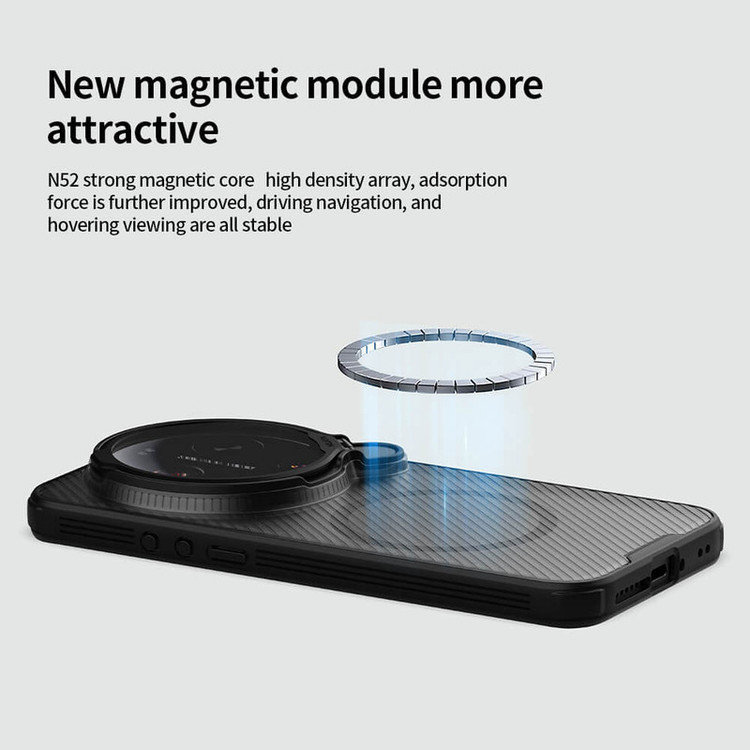 کاور اپیکوی مدل NillSkin Camshield Prop Magnetic Clear Trans Lens مناسب برای گوشی موبایل شیائومی 17 Ultra