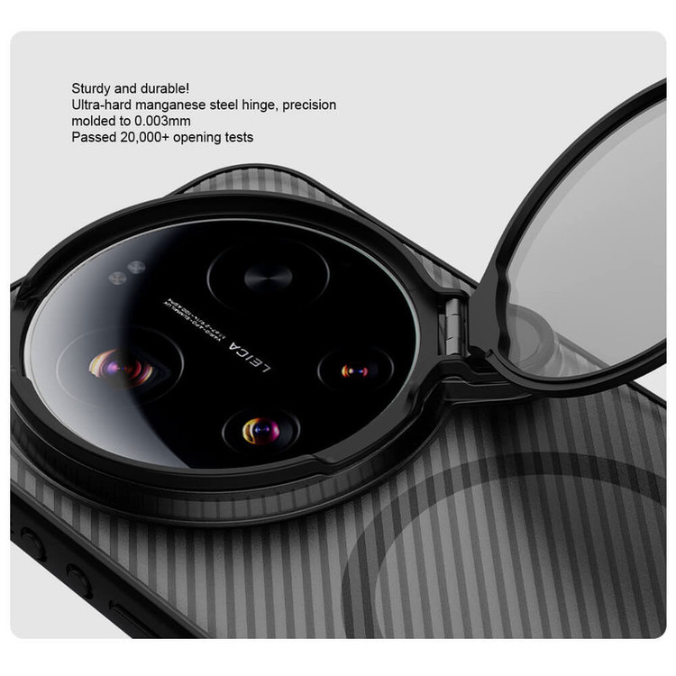 کاور اپیکوی مدل NillSkin Camshield Prop Magnetic Clear Trans Lens مناسب برای گوشی موبایل شیائومی 17 Ultra