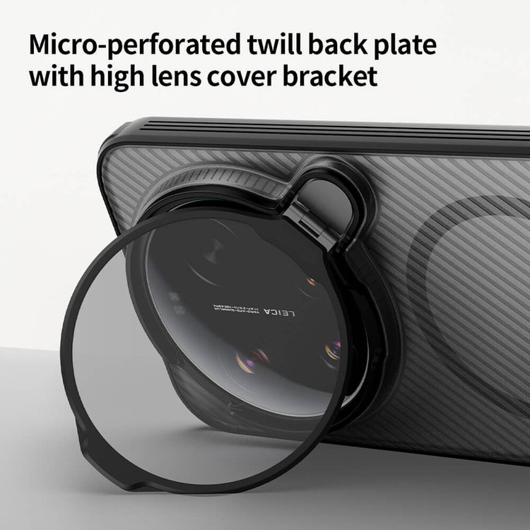کاور اپیکوی مدل NillSkin Camshield Prop Magnetic Clear Trans Lens مناسب برای گوشی موبایل شیائومی 17 Ultra