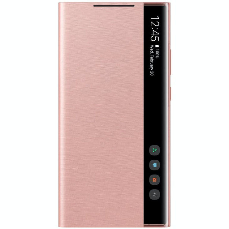 کیف کلاسوری سامسونگ مدل Clear View Cover مناسب برای گوشی موبایل سامسونگ Galaxy Note 20 Ultra