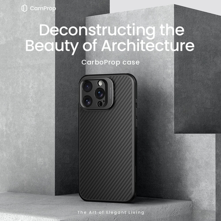 کاور نیلکین مدل CarboProp Magnetic Hole version مناسب برای گوشی موبایل اپل iPhone 16 Pro Max