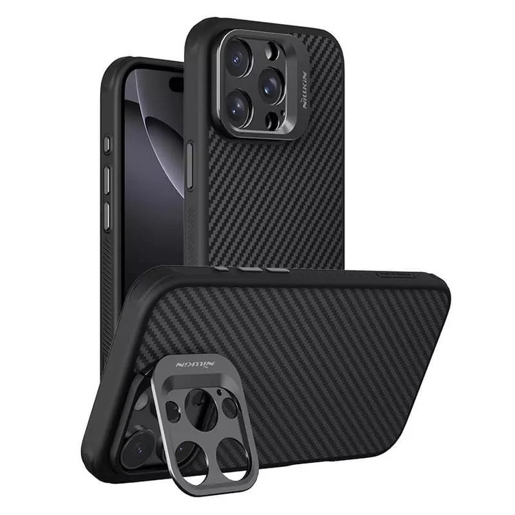 کاور نیلکین مدل CarboProp Magnetic Hole version مناسب برای گوشی موبایل اپل iPhone 16 Pro Max