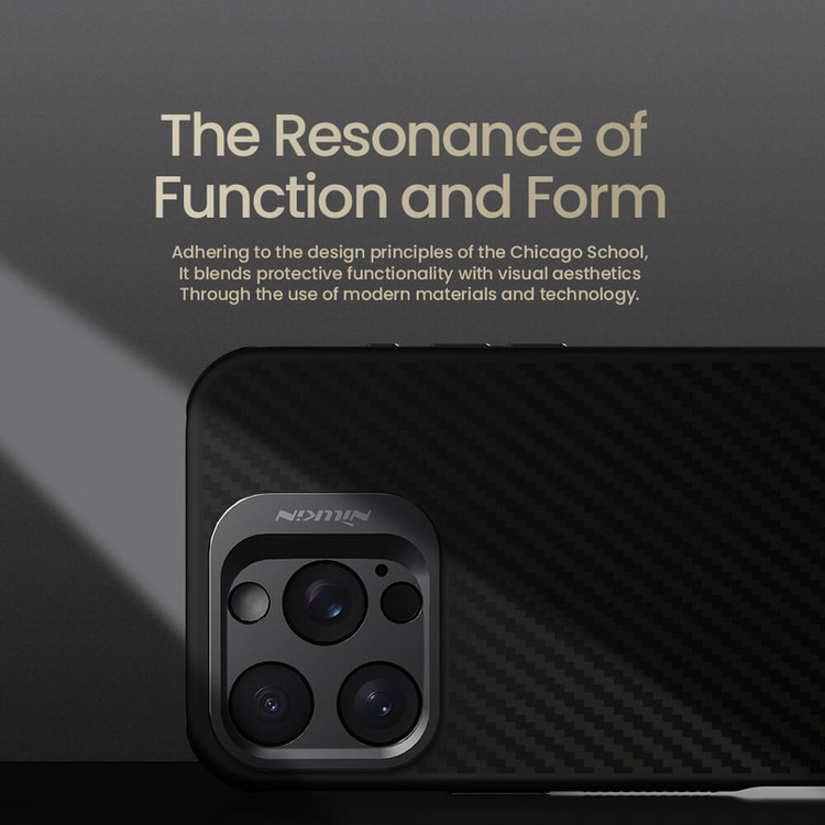 کاور نیلکین مدل CarboProp Magnetic Hole version مناسب برای گوشی موبایل اپل iPhone 16 Pro Max