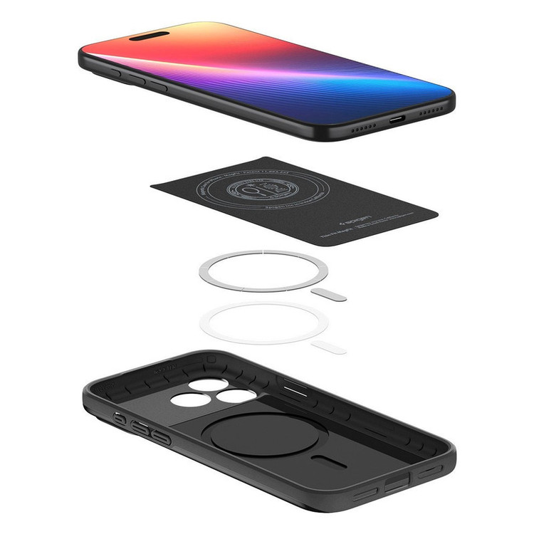 کاور اسپیگن مدل Thin Fit MagFit مناسب برای گوشی موبایل اپل iPhone 17 Pro Max