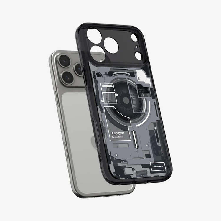 کاور اسپیگن مدل Ultra Hybrid Zero One (MagFit) مناسب برای گوشی موبایل اپل iPhone 17 Pro