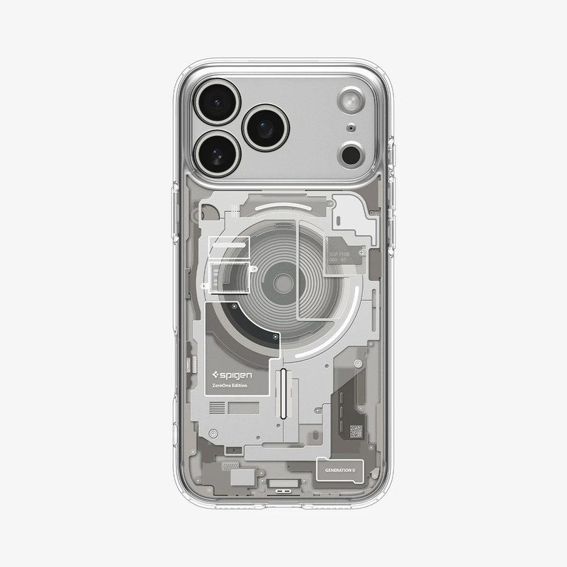کاور اسپیگن مدل Ultra Hybrid Zero One (MagFit) مناسب برای گوشی موبایل اپل iPhone 17 Pro