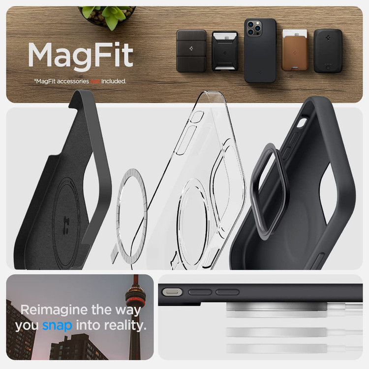 کاور اسپیگن مدل Silicone Fit MagSafe مناسب برای گوشی موبایل اپل iPhone 14 Pro