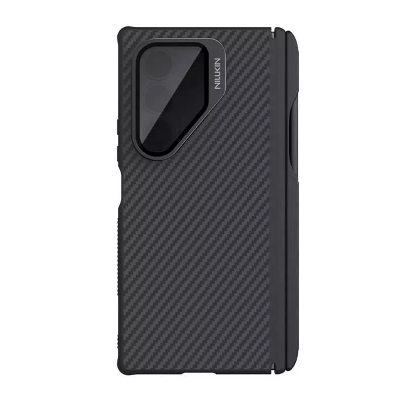 کاور نیلکین مدل CarboProp Magnetic MagSafe Pen Holder Transparent Lens مناسب برای گوشی موبایل سامسونگ Galaxy Z Fold 7