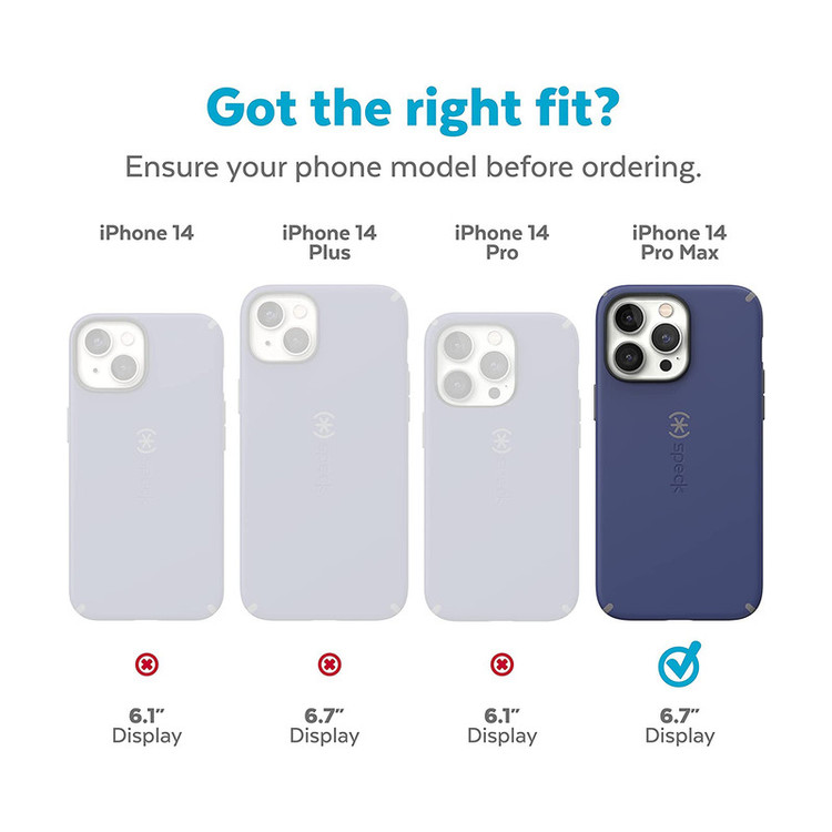 کاور اسپک مدل GEMSHELL GRIP مناسب برای گوشی موبایل اپل iPhone 14 Pro Max