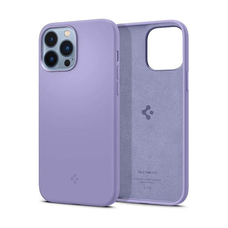 کاور اسپیگن مدل Silicone Fit مناسب برای گوشی موبایل اپل iPhone 13 Pro Max