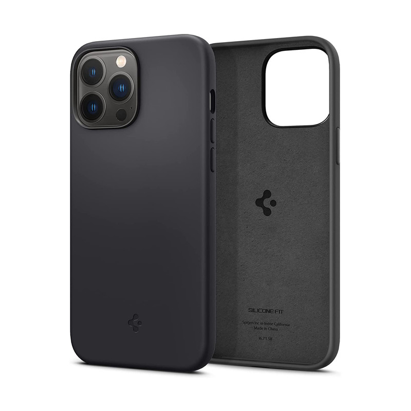 کاور اسپیگن مدل Silicone Fit مناسب برای گوشی موبایل اپل iPhone 13 Pro Max