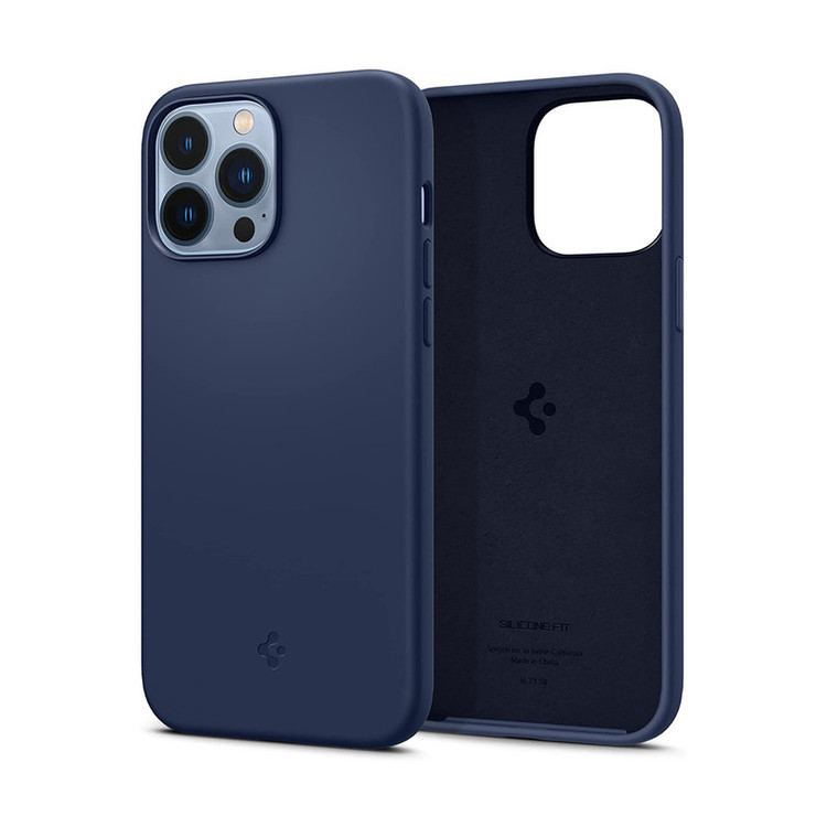 کاور اسپیگن مدل Silicone Fit مناسب برای گوشی موبایل اپل iPhone 13 Pro Max