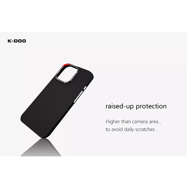 کاور کی-دوو مدل Kevlar مناسب برای گوشی موبایل اپل iPhone 13 Pro Max