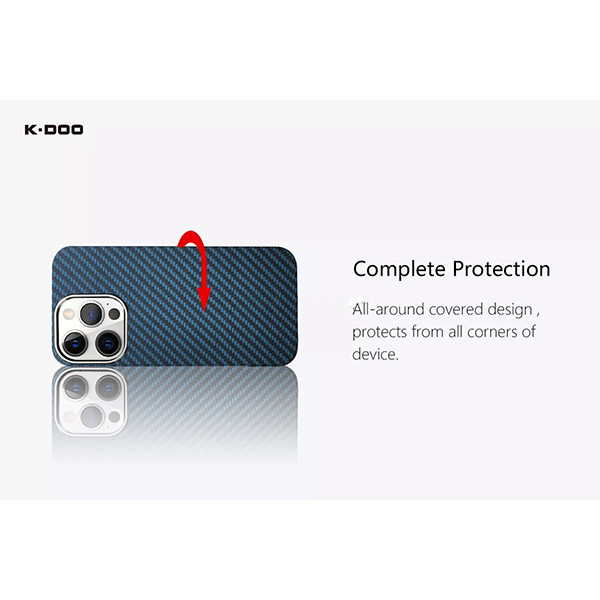 کاور کی-دوو مدل Kevlar مناسب برای گوشی موبایل اپل iPhone 13 Pro Max
