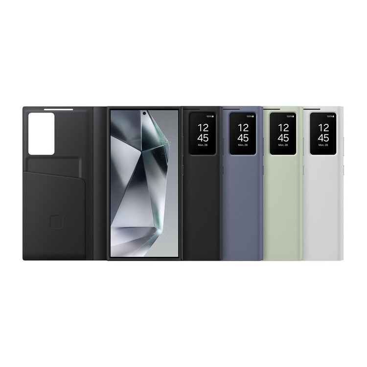 کیف کلاسوری بادیگارد مدل S-View Cover مناسب برای گوشی موبایل سامسونگ Galaxy S24 Ultra