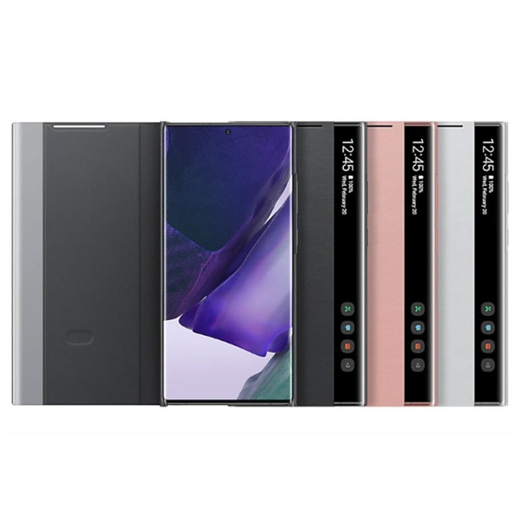 کیف کلاسوری مدل Clear View Cover مناسب برای گوشی موبایل سامسونگ Galaxy Note 20 Ultra