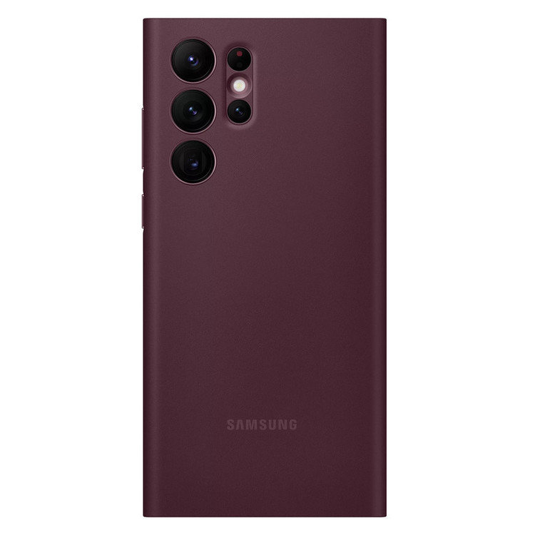 کیف کلاسوری مدل Clear View Cover مناسب برای گوشی موبایل سامسونگ Galaxy S22 Ultra