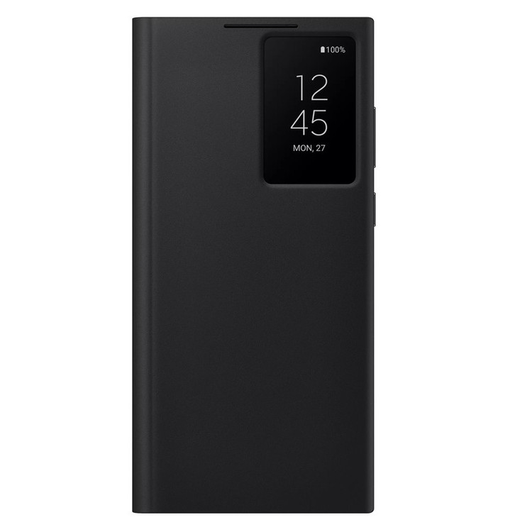 کیف کلاسوری مدل Clear View Cover مناسب برای گوشی موبایل سامسونگ Galaxy S22 Ultra