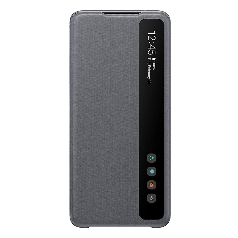 کیف کلاسوری سامسونگ مدل Clear View Standing مناسب برای گوشی موبایل سامسونگ Galaxy S20 Ultra
