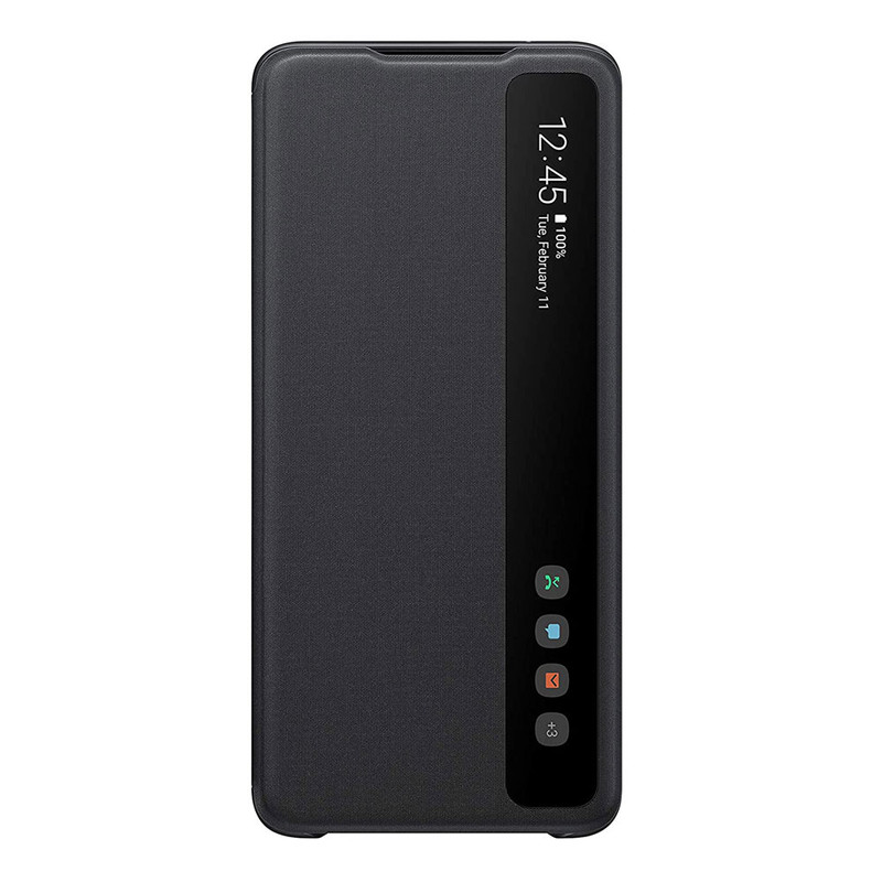 کیف کلاسوری سامسونگ مدل Clear View Standing مناسب برای گوشی موبایل سامسونگ Galaxy S20 Ultra