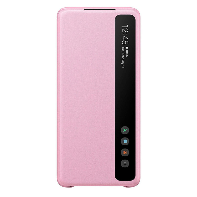 کیف کلاسوری سامسونگ مدل Clear View Standing مناسب برای گوشی موبایل سامسونگ Galaxy S20 Ultra