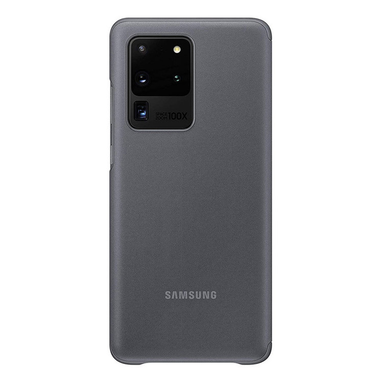 کیف کلاسوری سامسونگ مدل Clear View Standing مناسب برای گوشی موبایل سامسونگ Galaxy S20 Ultra