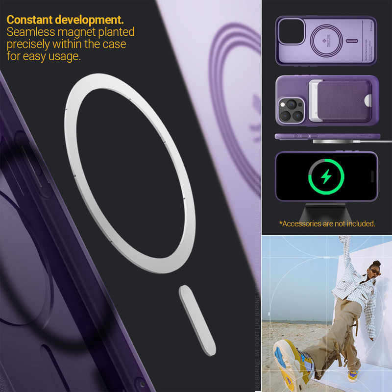 کاور کیسولوژی مدل NANO POP MagSafe مناسب برای گوشی موبایل اپل iPhone 15 Pro