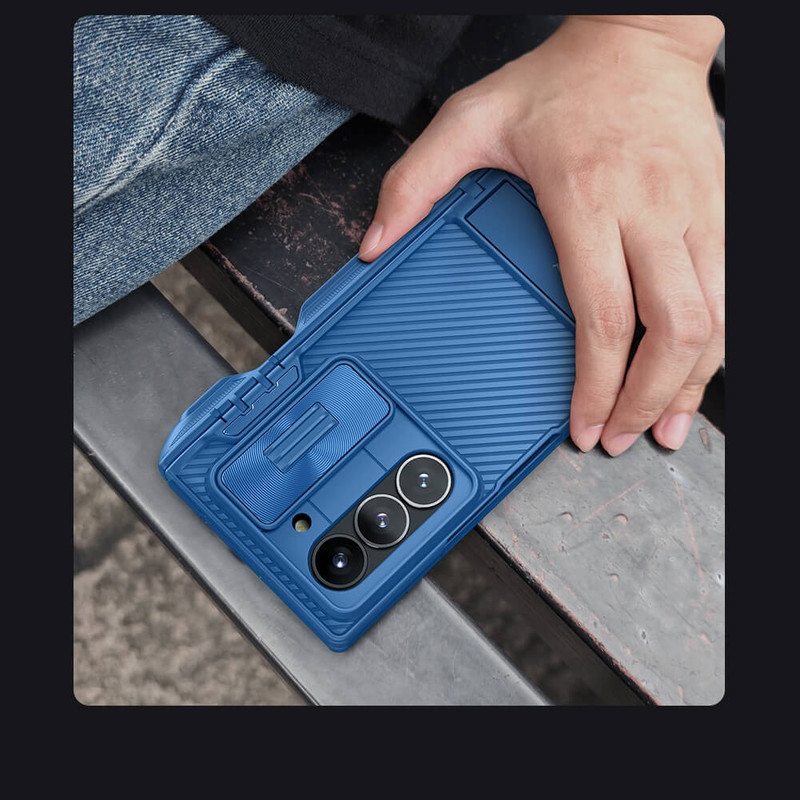 کاور نیلکین مدل Camshield Fold S-Pen Holder مناسب برای گوشی موبایل سامسونگ Galaxy Z Fold 6