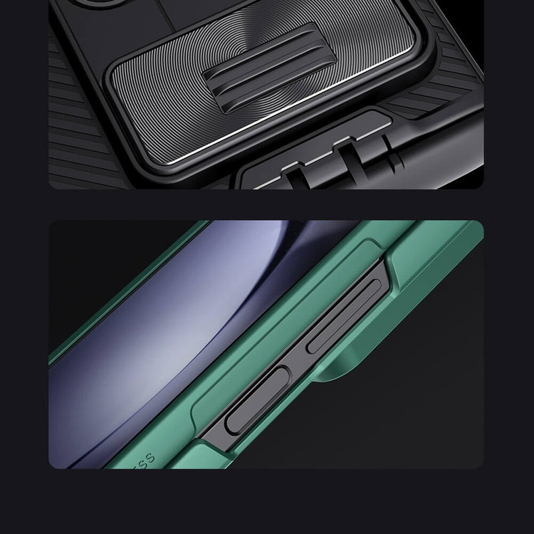 کاور نیلکین مدل Camshield Fold S-Pen Holder مناسب برای گوشی موبایل سامسونگ Galaxy Z Fold 6