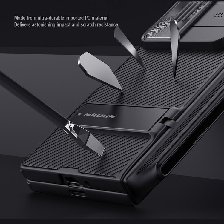 کاور نیلکین مدل Camshield Fold S-Pen Holder مناسب برای گوشی موبایل سامسونگ Galaxy Z Fold 6
