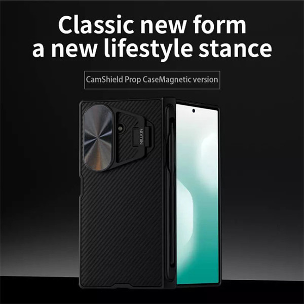 کاور نیلکین مدل Camshield Prop مناسب برای گوشی موبایل سامسونگ galaxy Z Fold 7