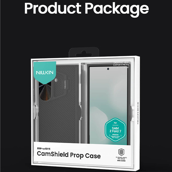کاور نیلکین مدل Camshield Prop مناسب برای گوشی موبایل سامسونگ galaxy Z Fold 7