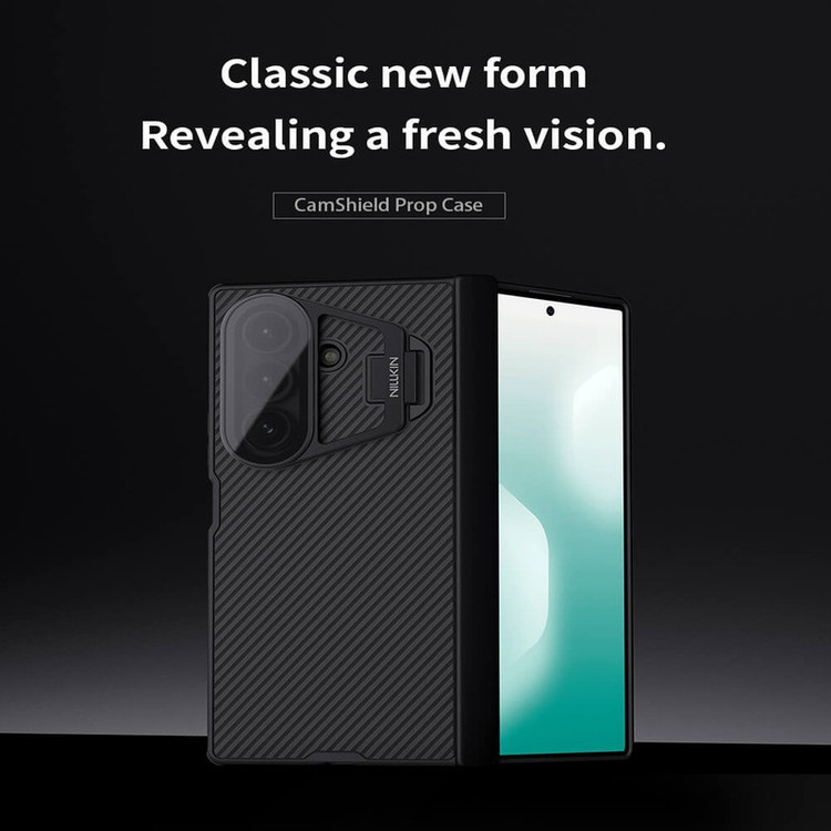 کاور نیلکین مدل Camshield Prop Transparent Lens Guard مناسب برای گوشی موبایل سامسونگ Galaxy Z Fold 7
