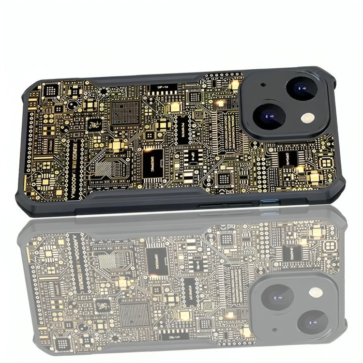 : کاور ژاند مدل Gold مناسب برای گوشی موبایل اپل iPhone 15