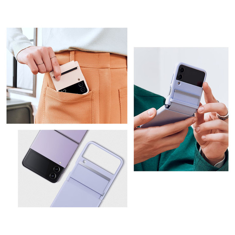 کاور سامسونگ مدل EF-VF721 مناسب برای گوشی موبایل سامسونگ Galaxy Z Flip4