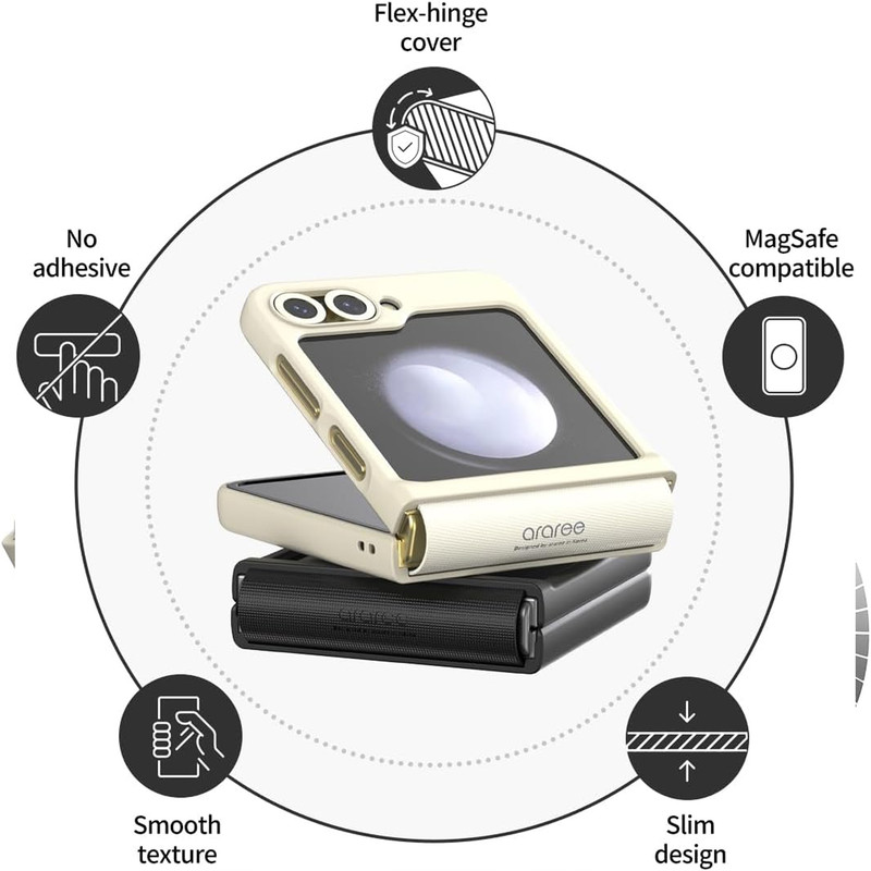کاور آراری مدل Aero Flex M مناسب برای گوشی موبایل سامسونگ Galaxy Z Flip 6